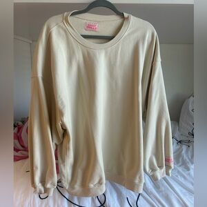 Daily Drills Crewneck With Pink Patch M/L